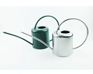 1.4L金属彩色喷壶粉末涂层饮水机投手复古镀锌花盆绿色喷壶