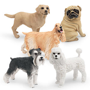 Lelewu simulación mascota animal modelo Pug perro <span class=keywords><strong>Schnauzer</strong></span> caniche Labrador americano <span class=keywords><strong>Cocker</strong></span> Spaniel Decoración - Product Image 5
