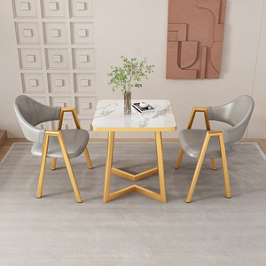 <span class=keywords><strong>CZ2</strong></span> Bộ Bàn Ăn Và Ghế Bàn Ăn Phòng Ăn Bàn Và Ghế Hình Chữ Nhật Đơn Giản Bàn Ăn Kim Loại - Product Image 5