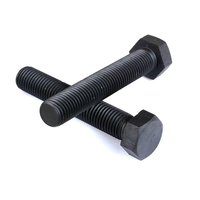 Vis hexagonales plaquées PTFE ASME B18.2.2 / ASME B18.2.1 ASTM B7 avec écrous hexagonaux