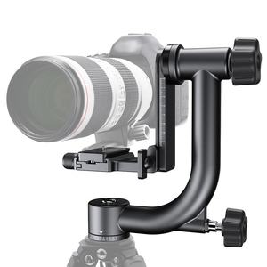 Testa per Treppiede Panoramica a 360° K&F <span class=keywords><strong>Concept</strong></span> con Capacità di Carico di 20kg, Piastra a Sgancio Rapido Standard da 1/4'' e Livella a Bolla - Product Image 1