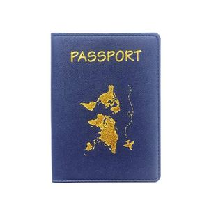 Porta Pasaportes de Alta Calidad en Cuero PU para Hombre y Mujer, Regalos de Viaje - Product Image 2