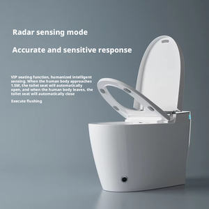 Bidê Inteligente de Luxo Personalizado com Tela de Exibição, Limpeza por <span class=keywords><strong>Enema</strong></span>, Sanitário Inteligente para Banheiro - Product Image 4