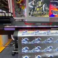 Printer UV roll to roll Mimaki UCJV300-75 asli untuk pencetakan spanduk dan kanvas