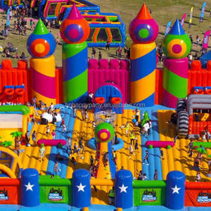 Parcours d'obstacles <span class=keywords><strong>gonflable</strong></span> pour aire de jeux pour enfants grande bannière <span class=keywords><strong>gonflable</strong></span> <span class=keywords><strong>château</strong></span> combo <span class=keywords><strong>professionnel</strong></span> utilisé à vendre - Product Image 4