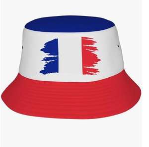 Sombrero de pescador con bandera de Francia, gorra de sol a la moda, sombrero de pescador plegable para mujeres y hombres, sombrero de viaje de verano - Product Image 1
