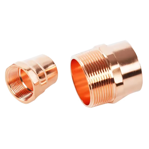 Salida DE FÁBRICA DE China, venta al por mayor, adaptador hembra de prensa de cobre tipo M para sistema de tuberías de agua y gas - Product Image 5