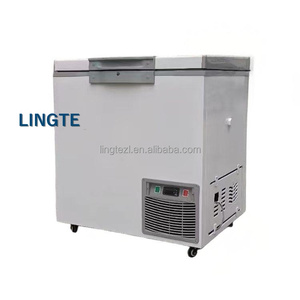 <span class=keywords><strong>Congélateur</strong></span> horizontal commercial à température unique en acier inoxydable à très basse température Grande capacité 818L -86 Double porte - Product Image 6