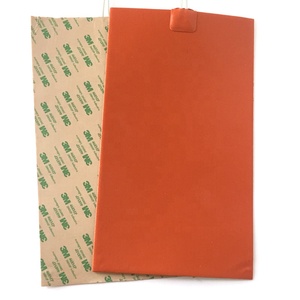 Plaque chauffante électrique en caoutchouc silicone <span class=keywords><strong>de</strong></span> haute qualité 12V 24V 110V avec adhésif <span class=keywords><strong>3M</strong></span> pour <span class=keywords><strong>lit</strong></span> d'imprimante 3D - Product Image 3