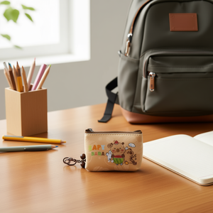 Portamonete Kapibala 11,5x9 cm con simpatico design animale per donne e ragazze - Product Image 2