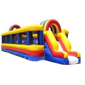 Pista de Obstáculos Inflable para Exteriores, Juegos Deportivos, Inflable Gigante, Wipeout, Pista de Bolas Extrema, Inflables para Niños y Adultos - Product Image 3