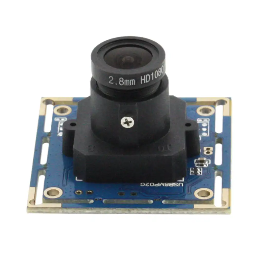 ELP Modul Kamera USB Len 2.8Mm, Penglihatan Industri IMX179 8MP untuk Sistem Android Linux Windows