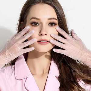 Top Clean Disposable PVC Examination <b>Gloves</b> For Home And Outdoor Use Medical Grade Protection One Time Use - Product Image 4
