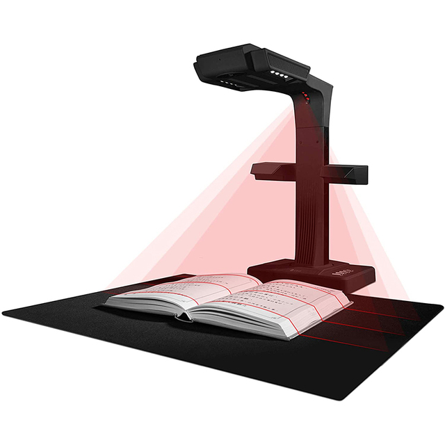 Czur Book Scanner Automatic Et16 Plus _18 Pro Ocr A3 Document Camera Library Searchable Pdf Tiff