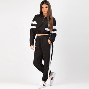 Conjunto Deportivo Personalizado, Transpirable y Ligero, para Correr al Aire Libre, Gimnasio, con Logotipo Personalizado, Ropa de Salón para Mujer, Sudadera y Pantalones Deportivos - Product Image 3