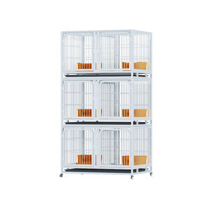 Cage d'alimentation pour chat Offre Spéciale Tube carré fil d'acier chien chat cage d'élevage pour petits animaux - Product Image 5