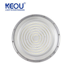 KEOU <span class=keywords><strong>3</strong></span> ans de garantie Aluminium étanche IP65 DOB pilote intégré ufo 200W led high bay light pour Quay - Product Image 3