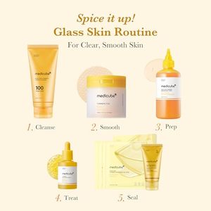 Medicube Kojic Acid Prep and Seal Duo per Pelli Problematiche: Maschera Notturna Peel-Off 2.0 con Acido Cogico e Curcuma e Acido Cogico - Product Image 2