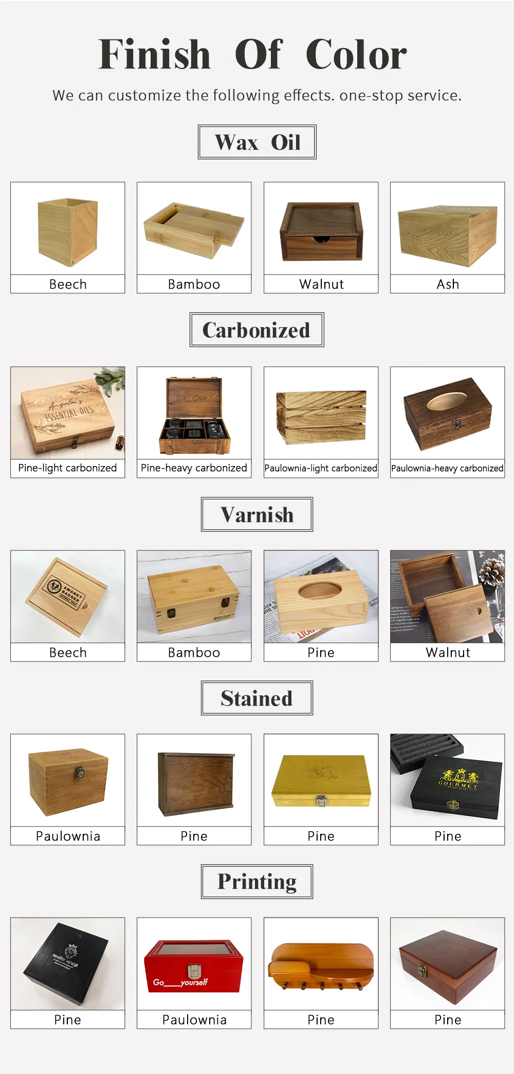 Pan OEM y ODM Caja de madera personalizada almacenamiento perfume whisky embalaje regalo cajas de jabón para invitados tapa transparente sin terminar caja de madera