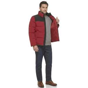 Fashion Goose Down <b>Feather</b> Shiny Bubble Men's Puffer Jacket in Different Colors and Sizes Are Available - Product Image 1