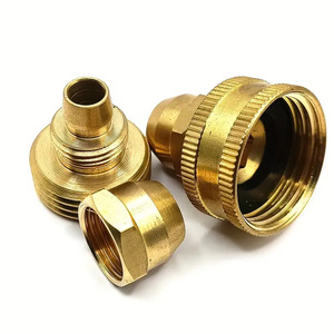 Connecteur de réparation de tuyau en laiton, fileté 3/8 pouces, pour tuyau d'arrosage de jardin, tuyau en vrac durable - Product Image 5