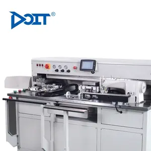 Computerized double head automatic programmable pattern pocket attaching sewing machine DT 3020TD2