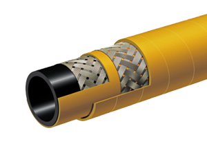 LT1004-A/LT1004-B <span class=keywords><strong>270</strong></span> PSI Tuyau de vapeur tressé en EPDM <span class=keywords><strong>noir</strong></span> Tuyau de compresseur d'<span class=keywords><strong>air</strong></span> en caoutchouc industriel Service de coupe personnalisable - Product Image 6