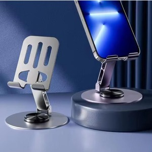 Support de téléphone portable multifonctionnel en métal flexible, pliable, support universel pour tablette, bureau, chevet, maison, bureau - Product Image 2