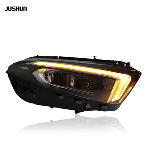 Jushun <b>Led</b> <b>Headlight</b> Assembly For Mercedes Benz A Class Retrofit Upgrade 6500k Pc Material - Product Image 1
