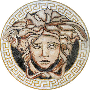 Médaillon <span class=keywords><strong>de</strong></span> sol rond en marbre motif <span class=keywords><strong>de</strong></span> tapis <span class=keywords><strong>de</strong></span> mosaïque en <span class=keywords><strong>pierre</strong></span> et mosaïque circulaire grand médaillon Design <span class=keywords><strong>de</strong></span> sol - Product Image 6