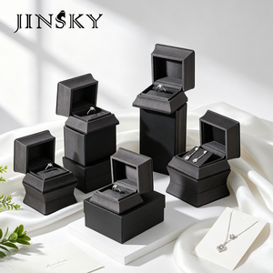 Premium PU Leather Ring Case Creative Mini Jewelry Organizer Unique Waist Design <b>Gift</b> <b>Box</b> for Stud <b>Earrings</b> - Product Image 4