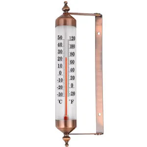 10.2 "Nieuwe Premium Staal Thermometer Indoor Outdoor Decoratieve (Verbeterde Nauwkeurigheid En Ontwerp)