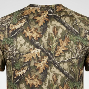 T-shirt de chasse à séchage rapide, imprimé sur mesure, manches courtes, coupe ajustée, pour homme, sublimation, doux, respirant - Product Image 4