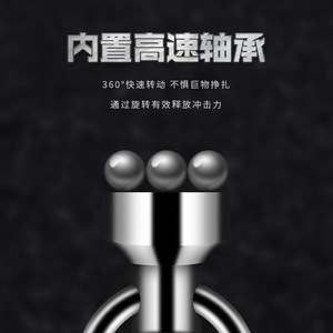 ตัวเชื่อมต่อแบบหมุนได้รูปเลขแปด Aohu ทำจากสแตนเลส แข็งแรงทนทาน สำหรับอุปกรณ์ตกปลา - Product Image 4