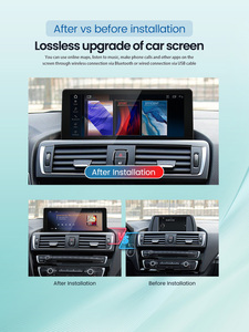 Écran multimédia HFmidia 12,3 pouces pour Série 1 F20 F21 NBT 2013-2016, lecteur vidéo de voiture avec CarPlay sans fil et Android Auto - Product Image 5