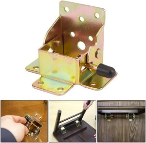90 Degree Self-Locking <b>Hinge</b> Extension <b>Table</b> Bed Leg <b>Table</b> Base <b>Hinge</b> Self Locking <b>Hinge</b> Automatic Locking - Product Image 1