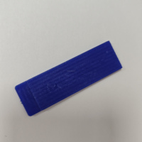 Accessoires de déchets transparents Retrait de ferraille Tournevis Moule Accessoires Bloc de positionnement pour les matériaux d'impression de pièces d'avion