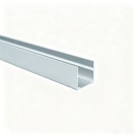 Profilé en aluminium pour LED linéaire, éclairage néon, profilé en aluminium 19*17mm, série 1000, diffuseur T5, montage encastré, canal LED