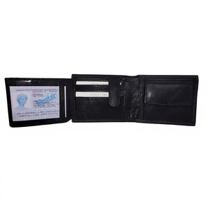 Portefeuille court pour homme en cuir véritable imperméable à motif étoile, fermeture ouverte, broderie lettre décorative, multi-tailles, mode, pour cartes de crédit - Product Image 5