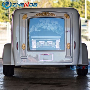 Hot Sale Funeral Horse Hearse Coffin Horse Buggy White Casket Chariot Electric Funeral Horse Carriage Coffin <b>Trailer</b> - Product Image 4