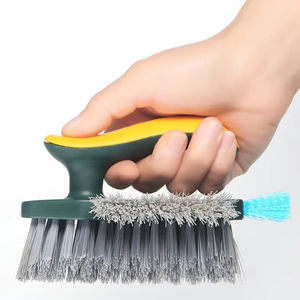 Brosse de nettoyage multifonction pour carrelage et joints, brosse d'angle, brosses de sol, outils portables en gros - Product Image 1