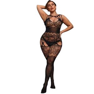 Lingerie Sexy da Donna, Calze a Rete, Costume per Cosplay, Camicia da Notte Sexy, Biancheria Intima con Manette - Product Image 1
