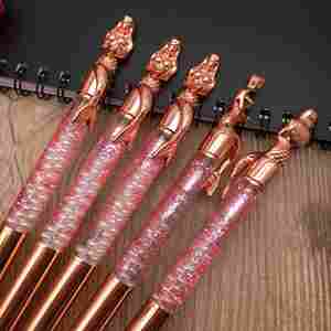 Nuevo Bolígrafo de Metal Hecho a Mano, Personalizable en Color, Ancho de Escritura de 1.0 mm, Recarga Parker, Tinta Azul/Negra, Logotipo Personalizado - Product Image 3