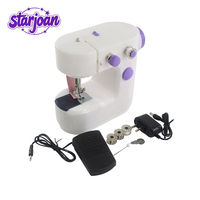 Mini machine à coudre surjeteuse automatique portable pour vêtements