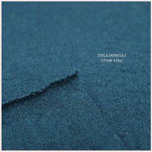 <span class=keywords><strong>Lana</strong></span> <span class=keywords><strong>Merino</strong></span> orgánica Natural 57% <span class=keywords><strong>lana</strong></span> 43% algodón mezclado suave tejido de punto cálido para traje de pantalones de abrigo ligero - Product Image 4