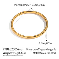 Géométrique Minimaliste Tous les jours Casual High-Level Basic Bracelet All-Match Fashion Bangles Cross-Border Jewelry Stall Merchandise
