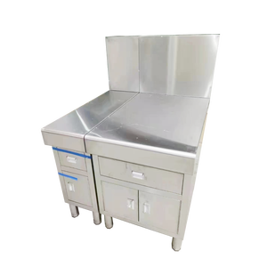 VICTORY KITCHEN Double poêle Shell en acier inoxydable Équipement de cuisine commercial Boîtier de poêle alimenté au gaz pour une utilisation en plein air dans les hôtels - Product Image 4