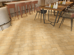 Piastrella in Porcellana Stile Terracotta Rossa Vintage 600x600mm, Spessore 9,2mm per Uso Interno ed Esterno Commerciale - Product Image 4