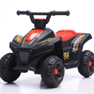 <span class=keywords><strong>Quad</strong></span> électrique pour enfants <span class=keywords><strong>bleu</strong></span> innovant, batterie 12 volts, avec technologie de démarrage progressif, accélération fluide, phare réaliste - Product Image 1