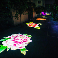 Projecteur LED Gobo 100W-400W, lumière de logo, IP65 étanche, DMX512, publicité, façade de bâtiment, Gobo personnalisé, éclairage de scène, événementiel